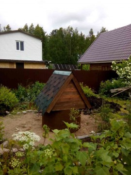Красногорские покосы ремонт колодца, замена домика